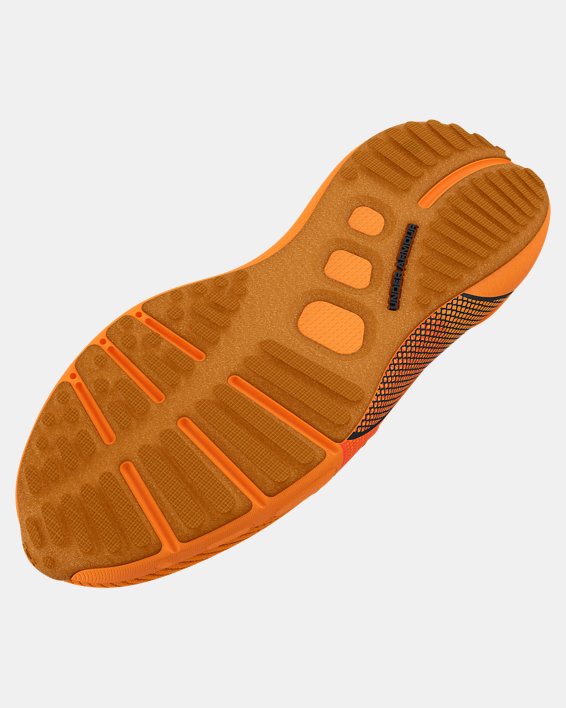 Men's UA HOVR™ Phantom 3 SE Suede Running Shoes in Orange image number 4